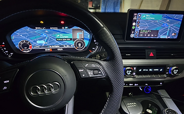 CarPlay in Audi A4 Mar 2019