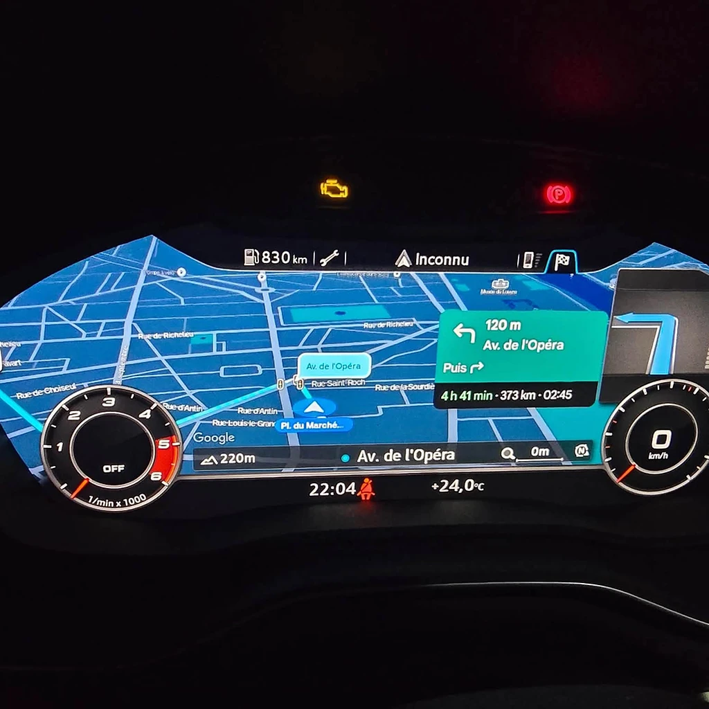 CarPlay in Audi A5 Sep 2026
