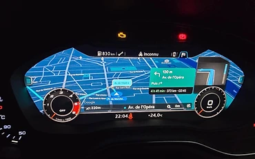 CarPlay in Audi A5 Aug 2018