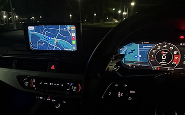 CarPlay in Audi Q5 Jun 2020