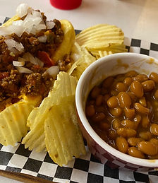 Chili Dog & Beans