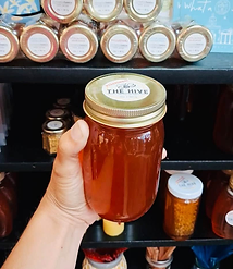 A jar of raw local honey