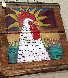 From the chicken house: Rooster