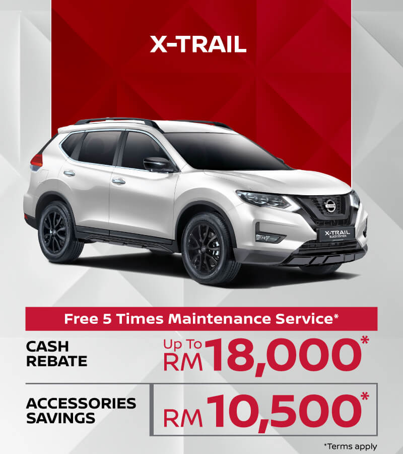 Nissan X-Trail promotional offer at Nikaijayakl