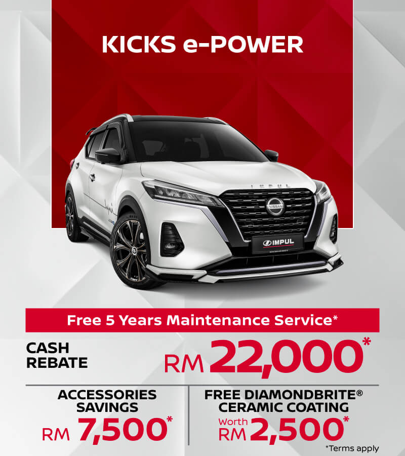 Nissan Kicks e-POWER promotional offer at Nikaijayakl