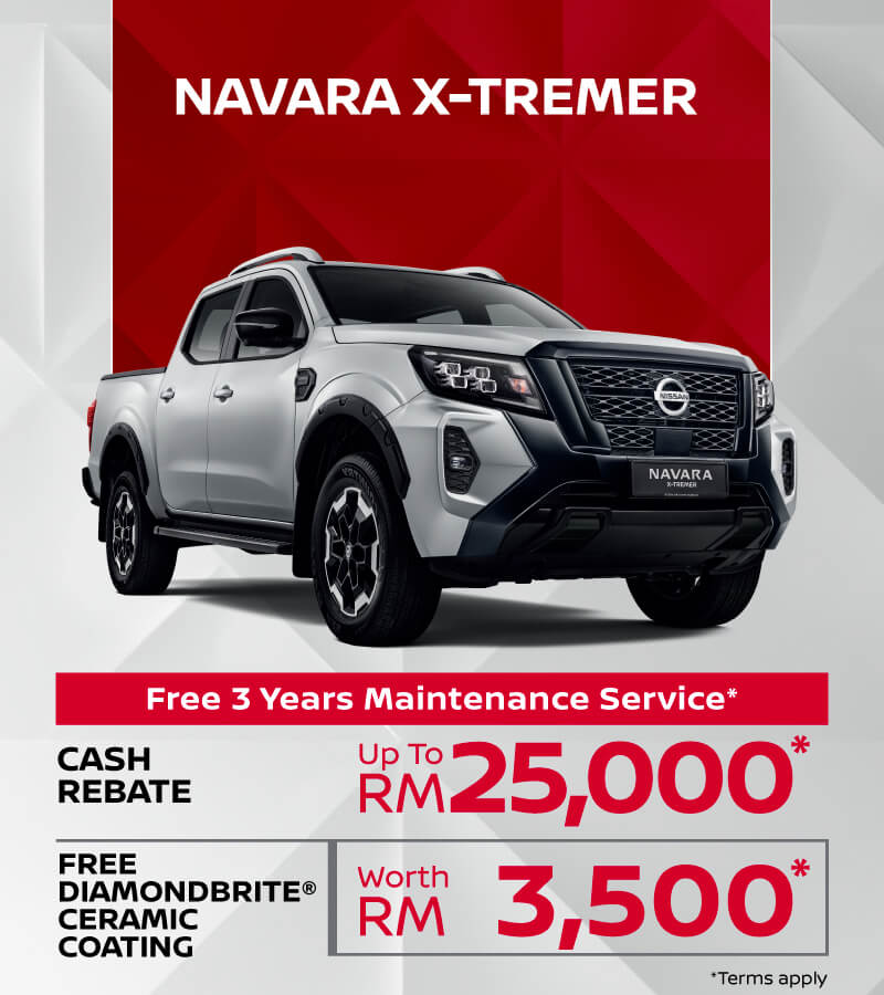 Nissan Navara X-Tremer promotional offer at Nikaijayakl