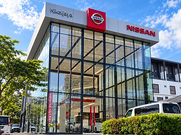 Nikaijayakl Nissan showroom exterior in Petaling Jaya
