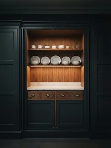The breakfast pantry.