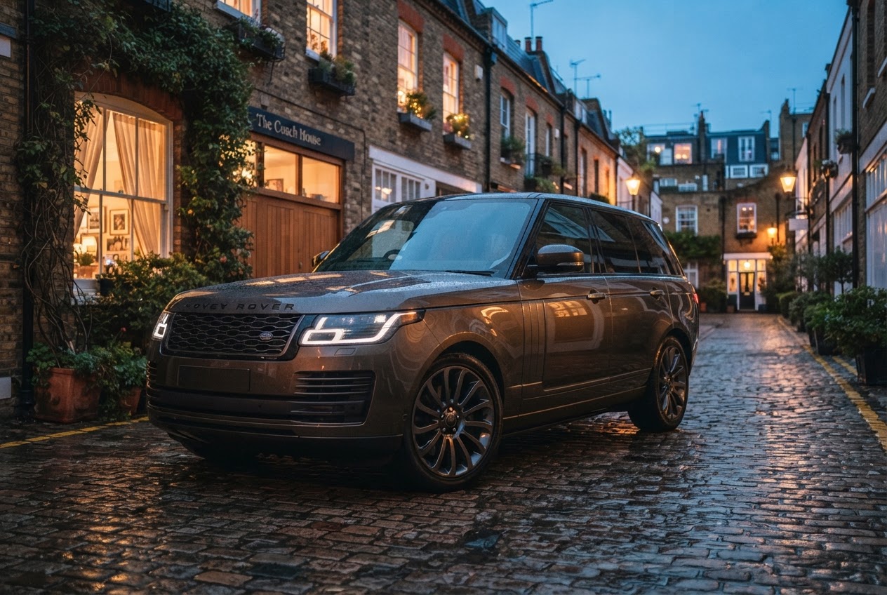 Detailed luxury SUV