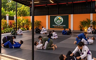 Open mat BJJ rolling session at Palawan Grappling Academy Puerto Princesa
