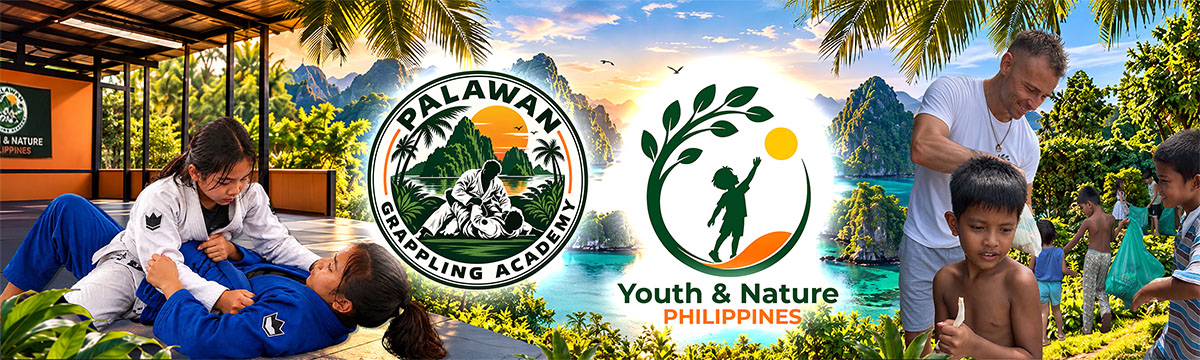 Palawan Grappling Academy and Youth and Nature Philippines partnership