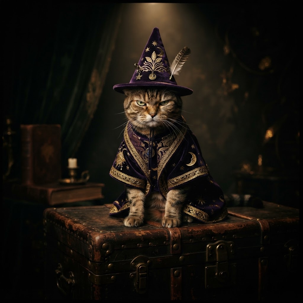 The Heroic — wizard pet costume