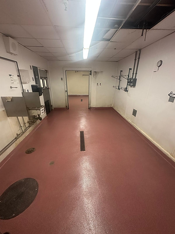 Espaço Comercial — Piso Epóxi Vinho
