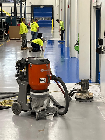 Industrial coating application