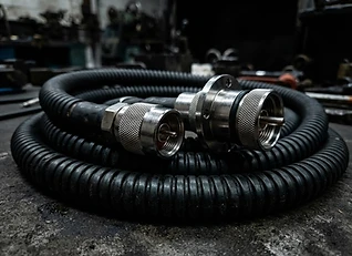 7/8" Coaxial Feeder & Connectors