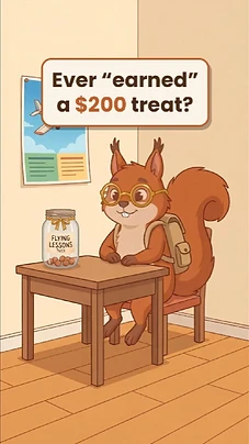 I earned it