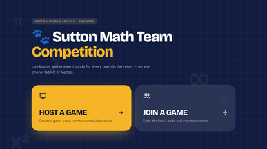 competition site template preview