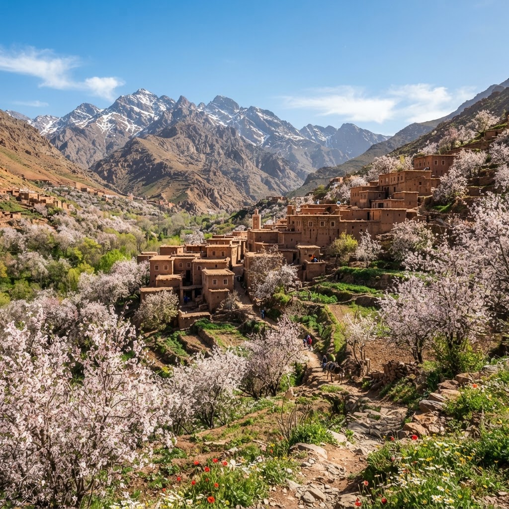 Echoes of the High Atlas: A Sustainable Alpine Retreat