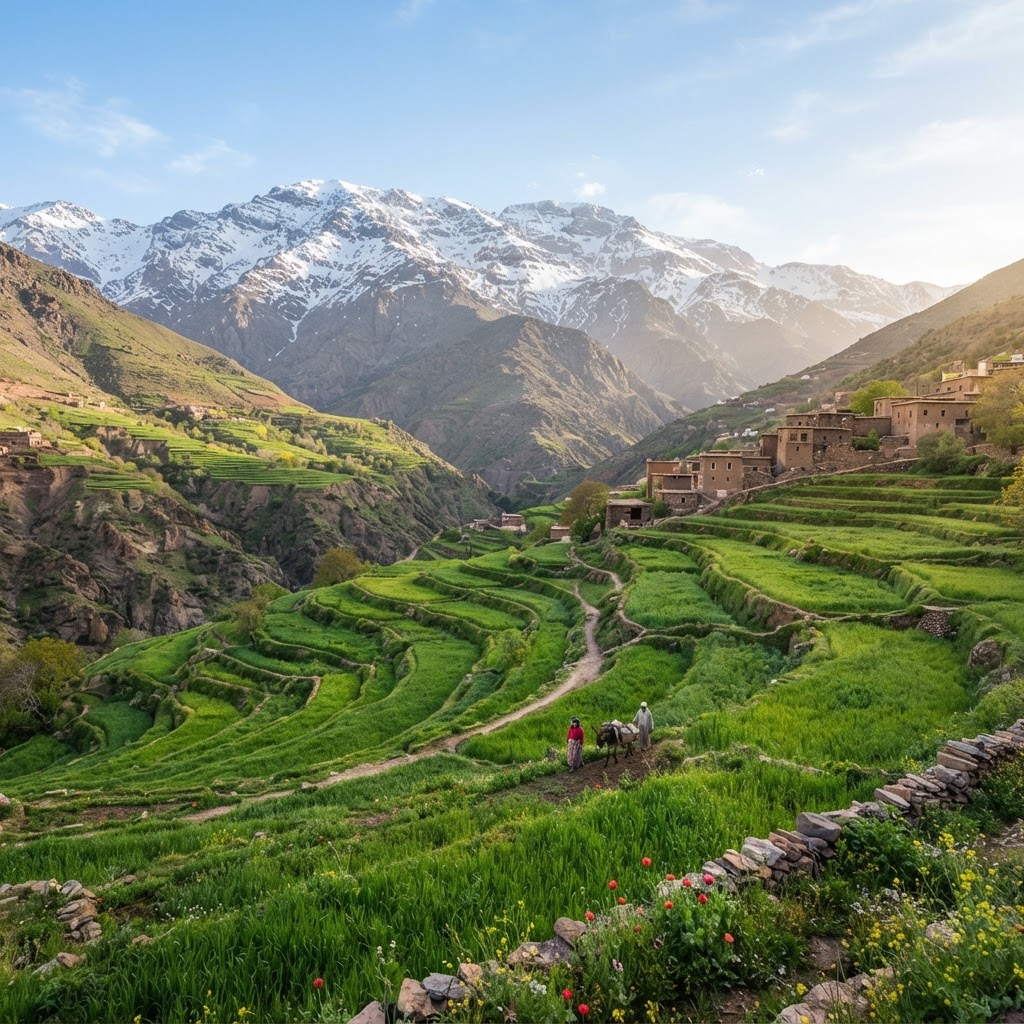 High Atlas Serenity: A Journey Through Aït Taguella
