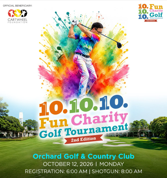 10.10.10. Fun Charity Golf Tournament — 2nd Edition official poster