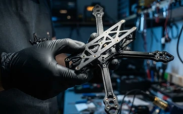 Drone Frame — Carbon-Fiber Nylon