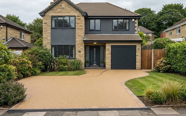 Resin-Bound Driveway — Horsforth — after