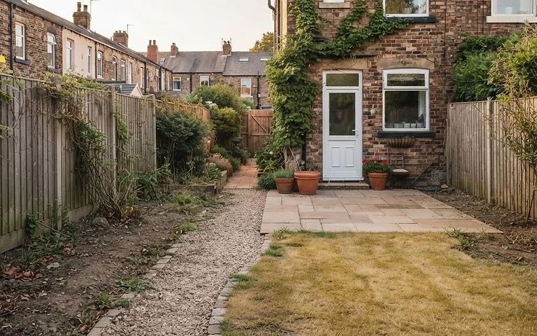 Garden Transformation — Leeds — before