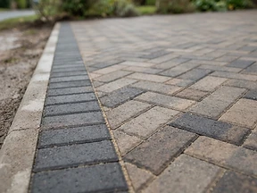 Block Paving Driveway — Pudsey — detail photo 1