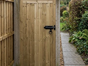 Fencing, Path & Planting — Wetherby — detail photo 1