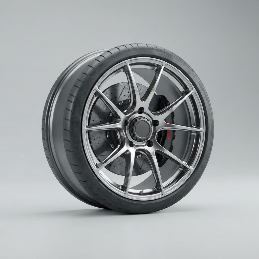 Bugatti Pur Sport Magnesium Lightweight Wheel Set