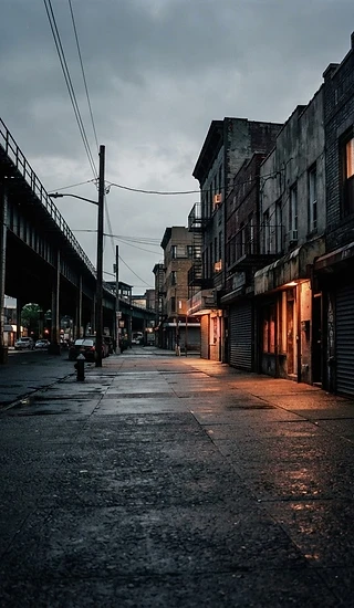 New York neighborhood editorial, not a storefront photograph