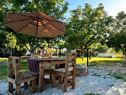 Terraza y exteriores