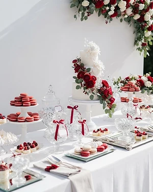 Sweet table con confettata