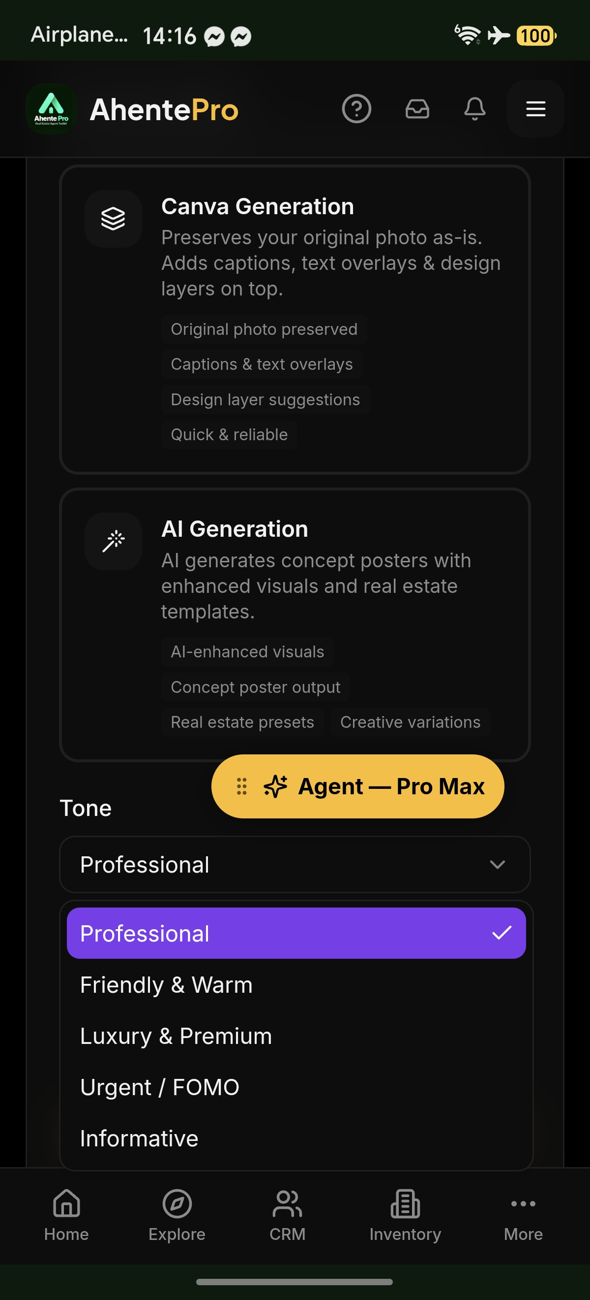 Seller Toolkit app screen