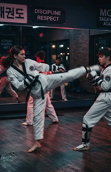 Kyorugi Class Taekwondo class