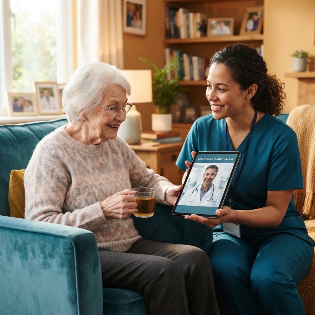 Servicio de telemedicina para adultos mayores