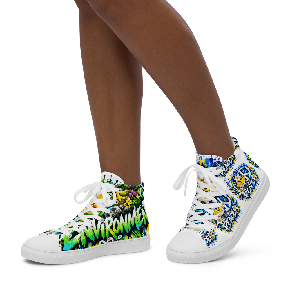 Original Peace and Environment Spudies mismatched shoes