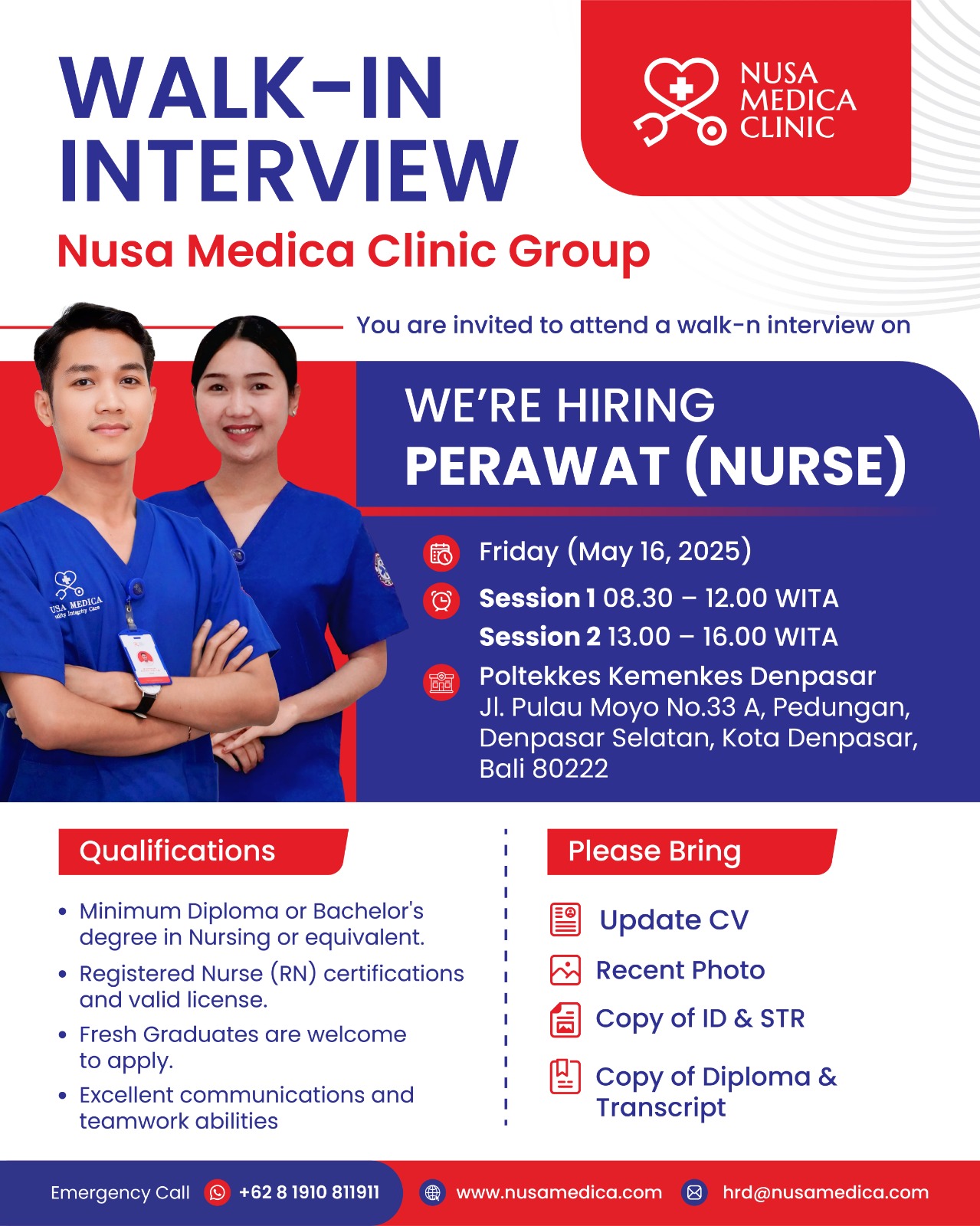Foto Walk-In Interview Perawat
