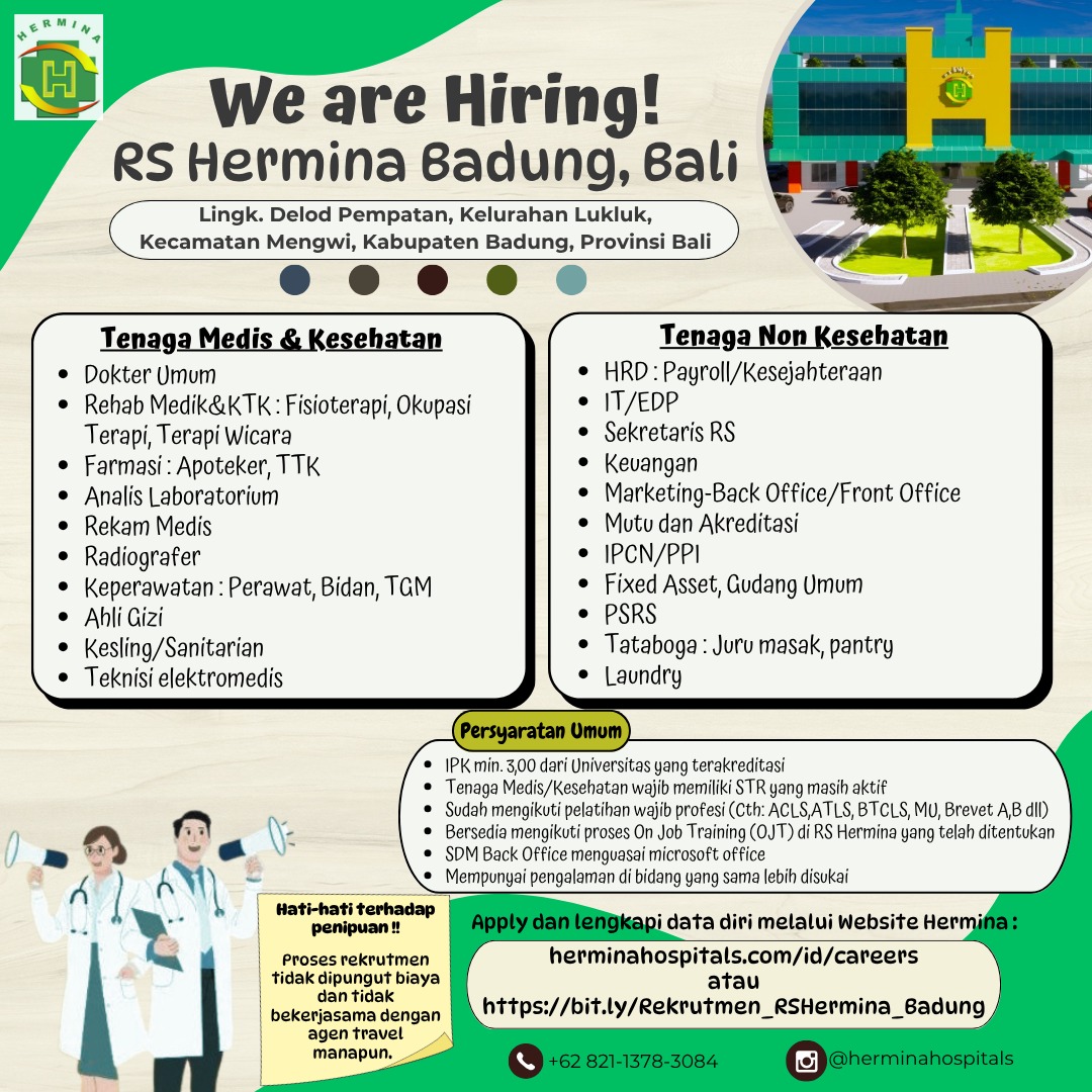 Foto We are Hiring - Multiple Positions