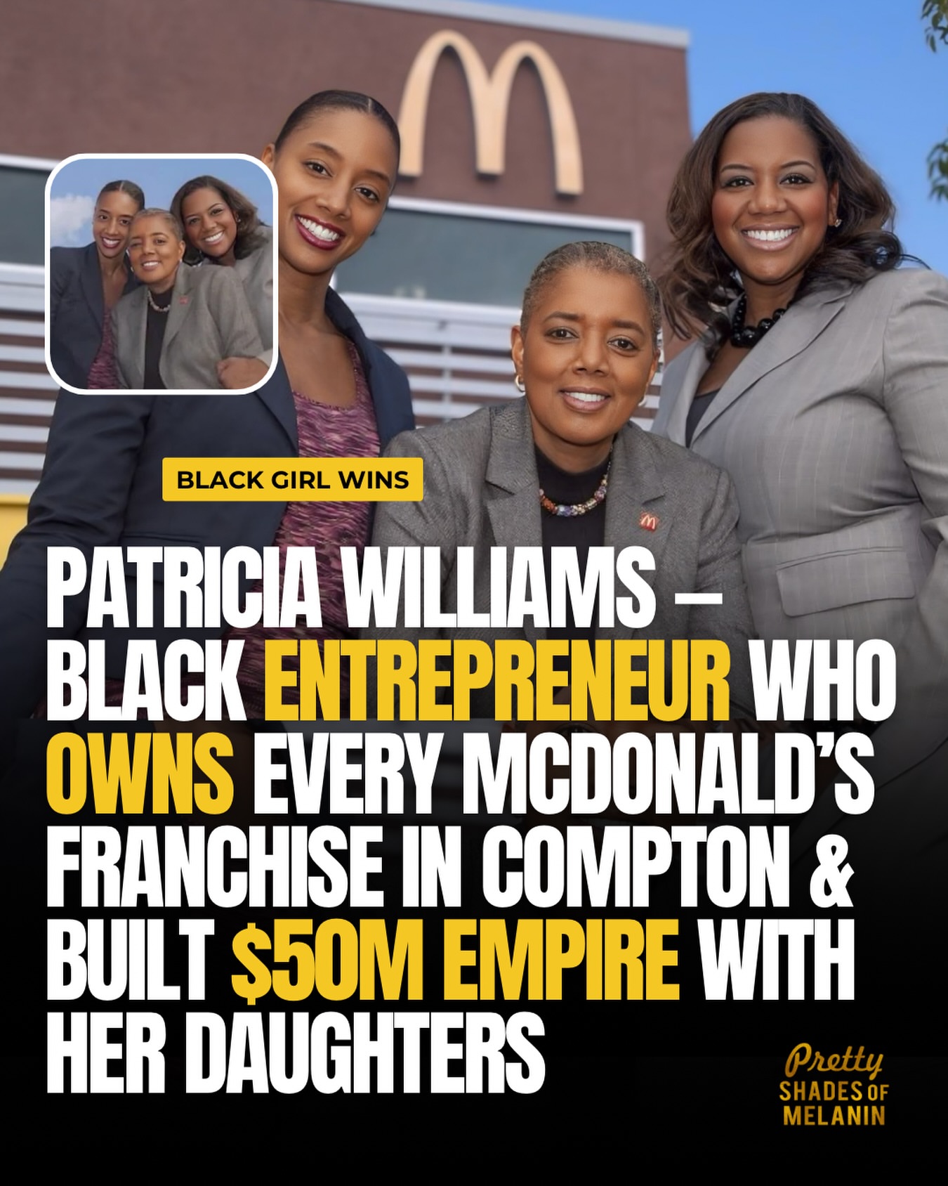 Patricia Williams — Owns Every McDonald's Franchise in Compton