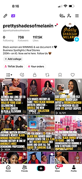 Pretty Shades of Melanin on TikTok