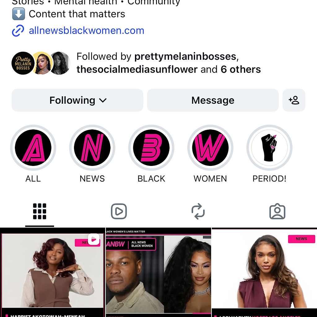 All News Black Women