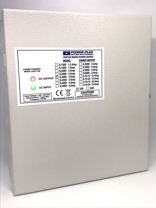 Power-Plex S.3000 12V boxed unit on the bench