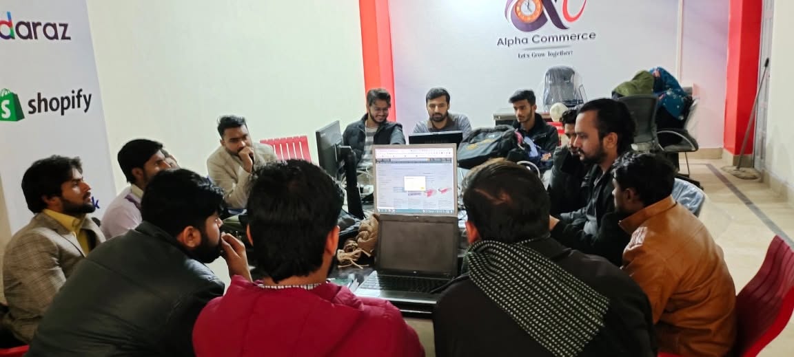 Group discussion in classroom
