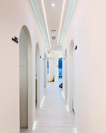 Hallway to our VIP treatment rooms