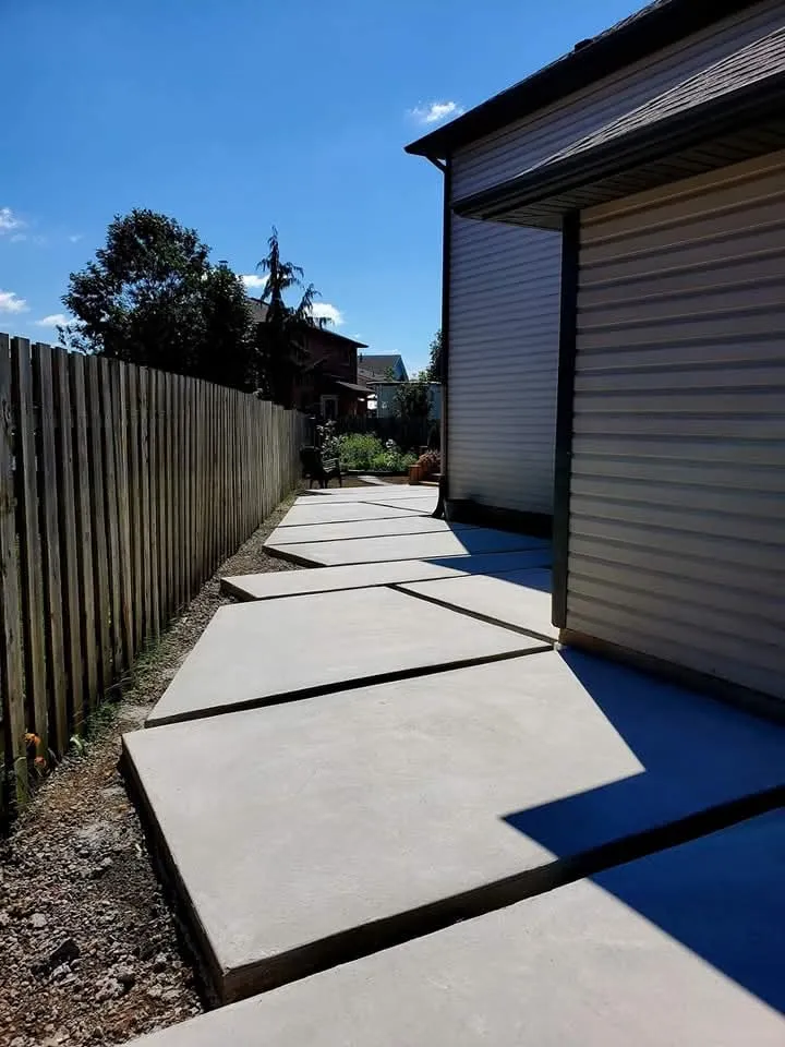 Custom Concrete Steps