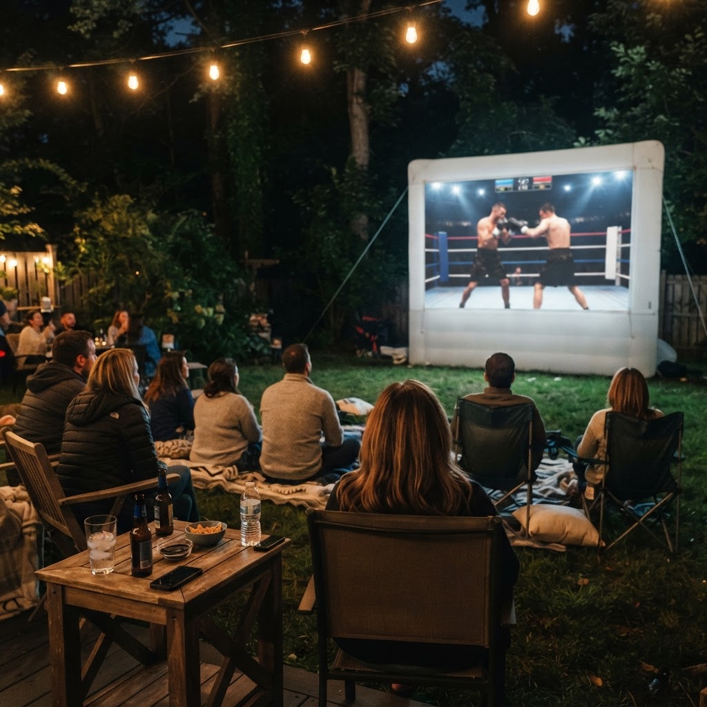 Fight night with the whole crew