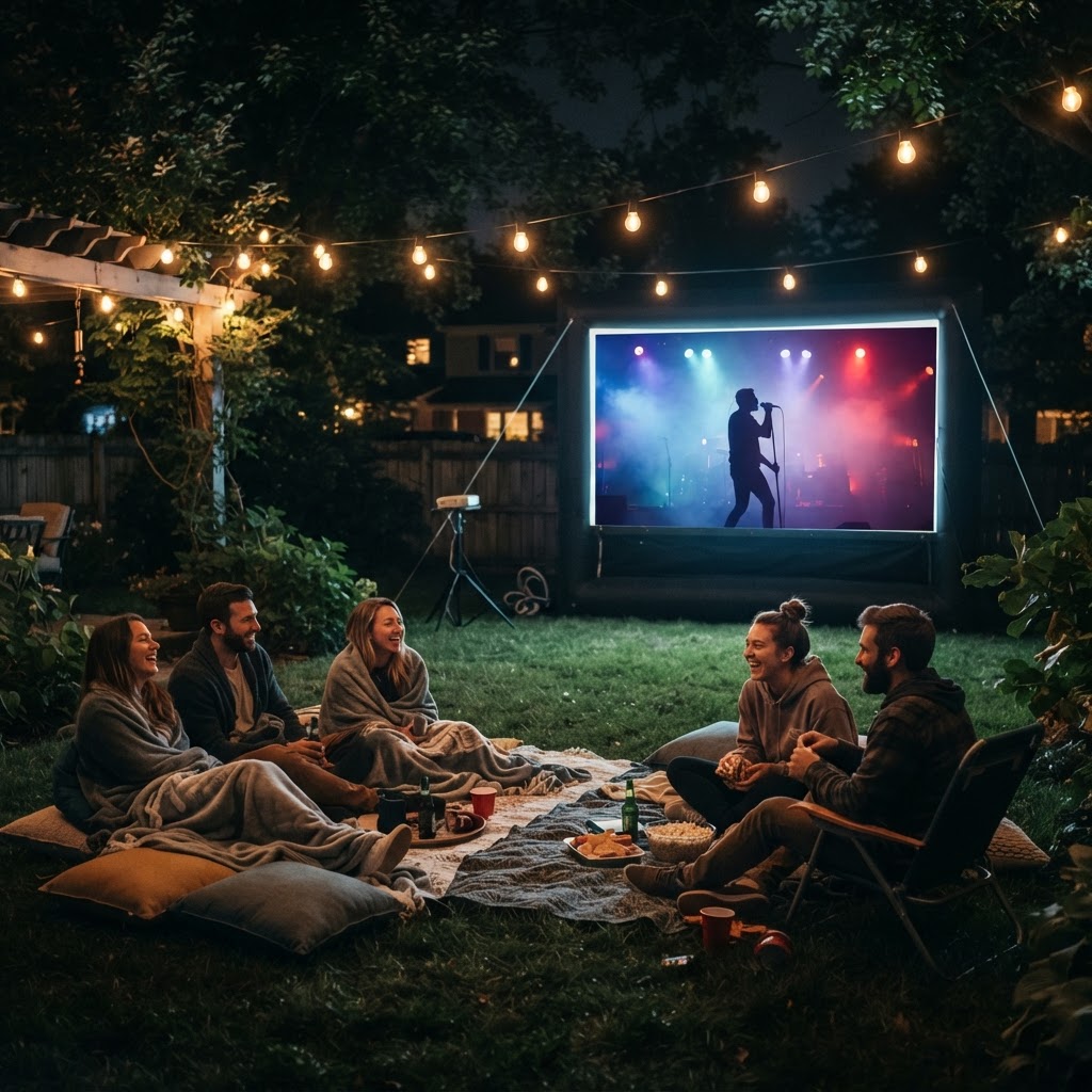 Concert streams, festival style