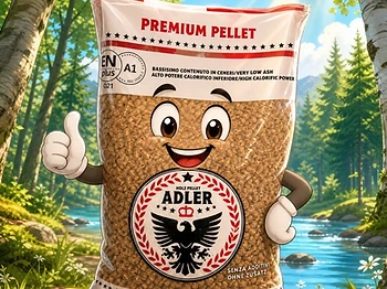 Pellet Adler certificato ENplus A1
