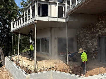 Large Residential Lakefront Property Renovation